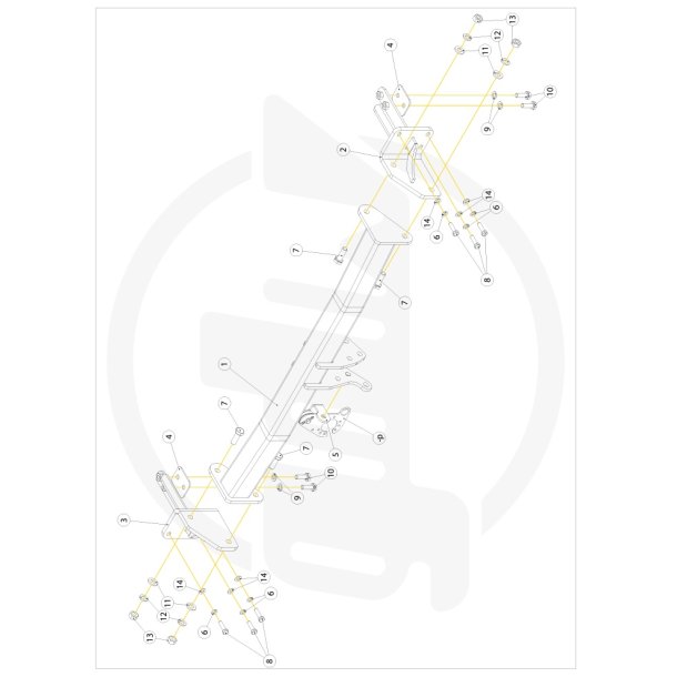 Avtagbar dragkrok till Honda CR-V hybrid r 04/2023 -