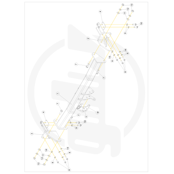 Fast dragkrok fr Honda CR-V Hybrid rg. 04/2023 -