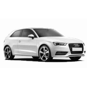 Audi A3 - 3 dørrs. Årg 10/2012 - 07/2016
