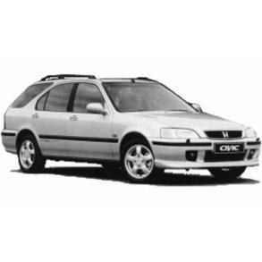 Honda Civic aerodeck st.car. Årg 01/1998 - 12/2000