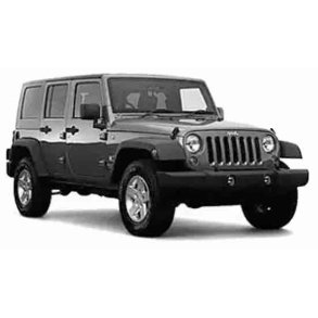 Jeep Wrangler 3+5 dørs. Årg fra 01/2007 - 07/2018