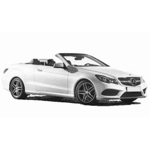 Mercedes E-klasse type 207 cabriolet AMG-line årg. 01/2010 -