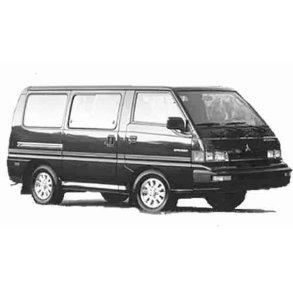 Mitsubishi L300 kassevogn kort model årg. 01/1987 -