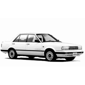 Nissan Sunny Type B12  Sedan & stasjonsvogn årg. 01/1987 - 02/1991