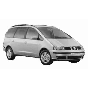 Seat Alhambra. Årg 06/2000 - 08/2010