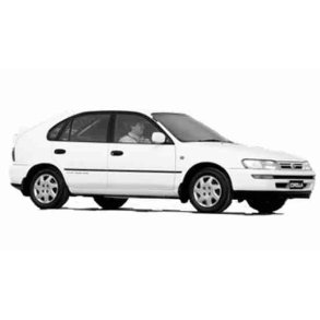 Toyota Corolla E10 3 + 5 dørrs Hatchback. Årg 08/1992 - 05/1995