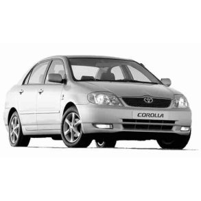 Toyota Corolla E12 sedan. Årg 01/2002 - 08/2007
