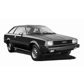 Toyota Corolla KE 70 liftback. Årg 01/1982 - 01/1983