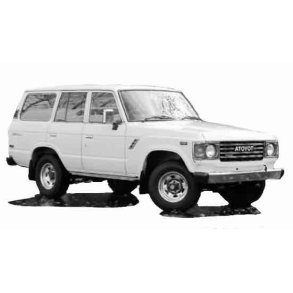 Toyota Landcruiser HJ 60. Årg 01/1985
