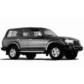 Toyota Landcruiser J80. Årg 07/1990 - 04/1996