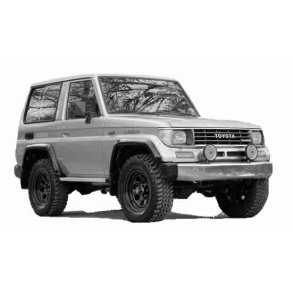 Toyota Landcruiser LJ 70. Årg 01/1985