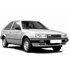 Mazda 323 BF 3+4+5 dørs. Årg 01/1986 - 09/1989