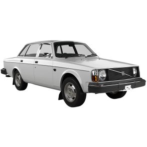 Volvo 142+144+145+164+242+244+245+264 med stor stötfångare år 01/1973-01/1981