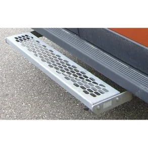 Fotsteg utan dragkrok för transportbil