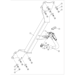 Skjult avtakbart tilhengerfeste for  Audi Q7 + Audi Q7 Hybrid. rg. 08/2015 -