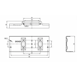 Monteringsplatta Thor Winch T-X9500