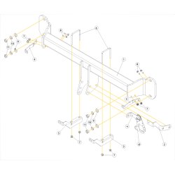 Dold avtagbar dragkrok till BMW i5 Typ G60 rg. 23/07 -