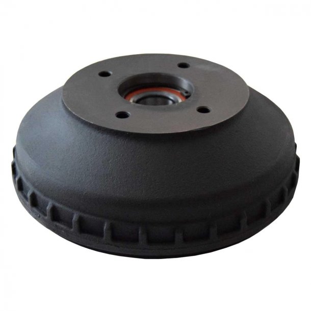 Bremsetromle 230x40mm WAP W234RS 4 hjulbolte 100x4 med kompaktleje 34x64x37mm