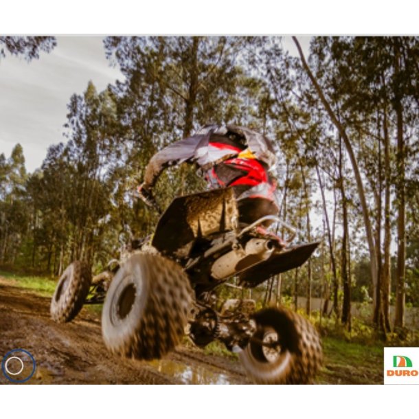 ATV-d�k 25x10.00-12 4PR TL HF-243 � robust allround d�k med st�rkt greb