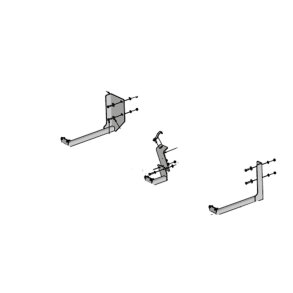 Monteringsfste fr lngt sidosteg fr Iveco Daily vnster sida