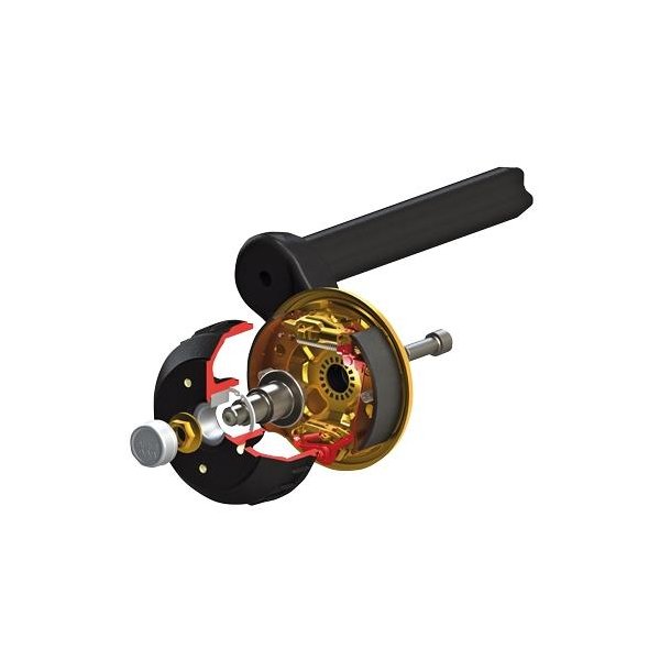 AL-KO AAA Premium bremser. Eftermonteringss�t til bremse 2361 - 4 huls ankerplade.