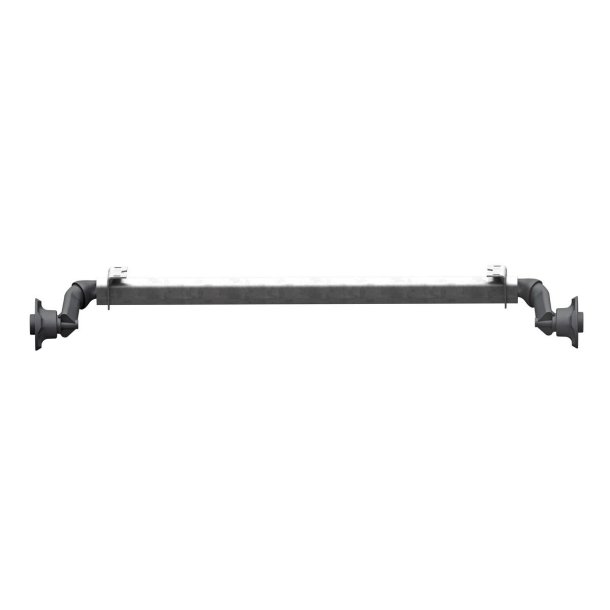  AL-KO 750 kg. aksel uden bremse. - Ml A. 900 mm. B.50 mm. C. 1330 mm.