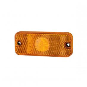 JS TrailerParts mark.lygte LED gul 10-30V