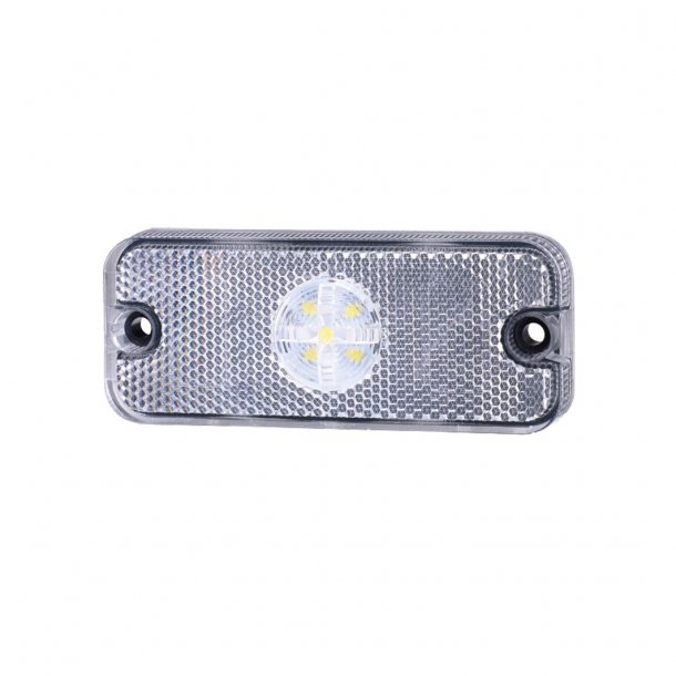 JS TrailerParts mark.lygte LED hvid 10-30V