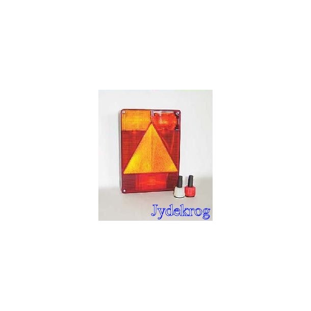 Baglygteglas til Radex Pn 6800/2 venstre
