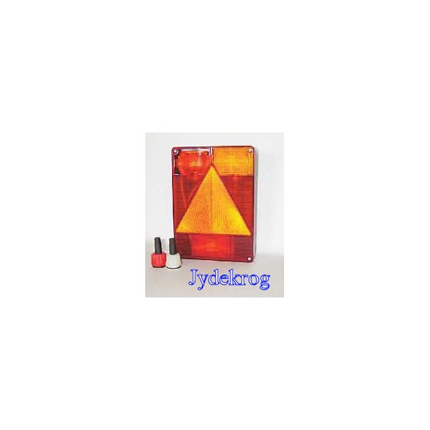 Baglygteglas til Radex Pn 6800/3 hjre.