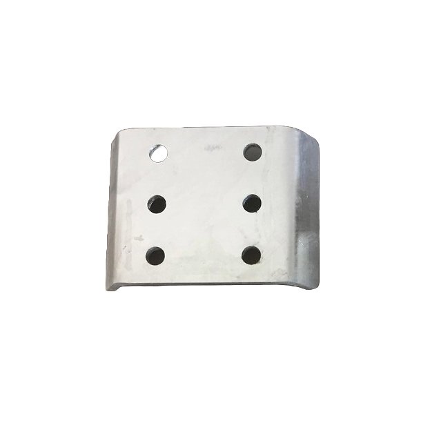 Nedsnkerplade med 3 rkker  med huller 90 X 50 mm.