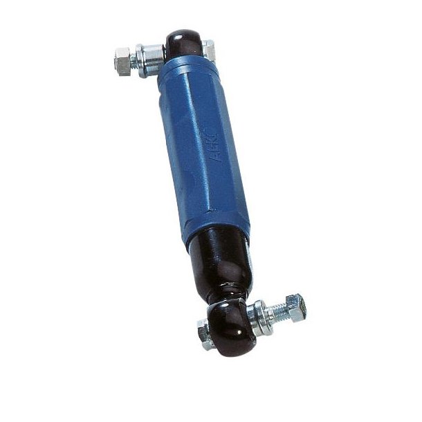 Hjulstddmper AL-KO bl enkelt aksel 1350 kg. tandemaksel 2700 kg. lngde 255-385 mm.