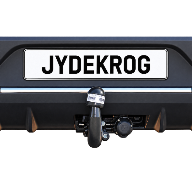 Skjult aftageligt anh�ngertr�k til Mercedes EQC. �rg 06/2020 -  (synlig udsk�ring)