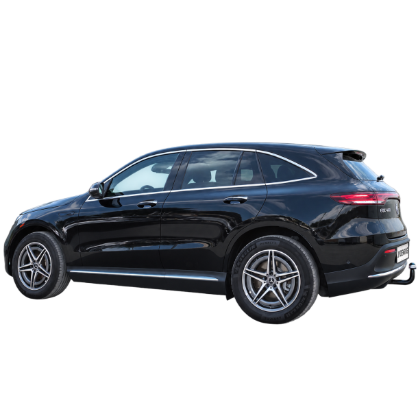 Skjult aftageligt anh�ngertr�k til Mercedes EQC. �rg 06/2020 -  (synlig udsk�ring)