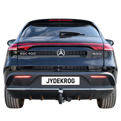 Skjult aftageligt anh�ngertr�k til Mercedes EQC. �rg 06/2020 -  (synlig udsk�ring)