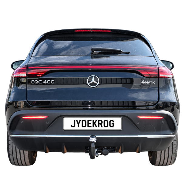 Skjult aftageligt anh�ngertr�k til Mercedes EQC. �rg 06/2020 -  (synlig udsk�ring)