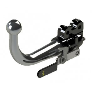 Avtakbart tilhengerfeste for Kia Rio. rg 01/00 - 01/05