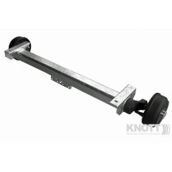 KNOTT trailer aksel med bremse - Ml A. 1400 mm. B. 55 mm. C. 1850 mm