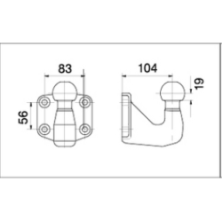 Kulefeste for Varioblock 50V WF Type  2 (reff.740.012)