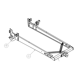 AMC SAWIKO komplet fast anh�ngertr�k MT053 kugle 5, Ford Transit / Benimar, Tessoro 442, LA