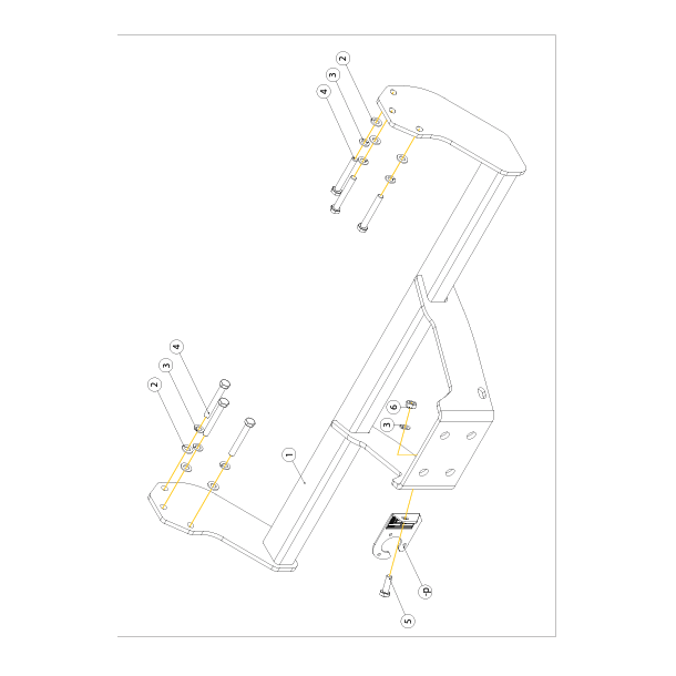 Fast anhngertrk til Maxus e-Deliver 3 kassevogn rgang. 07/2020 -