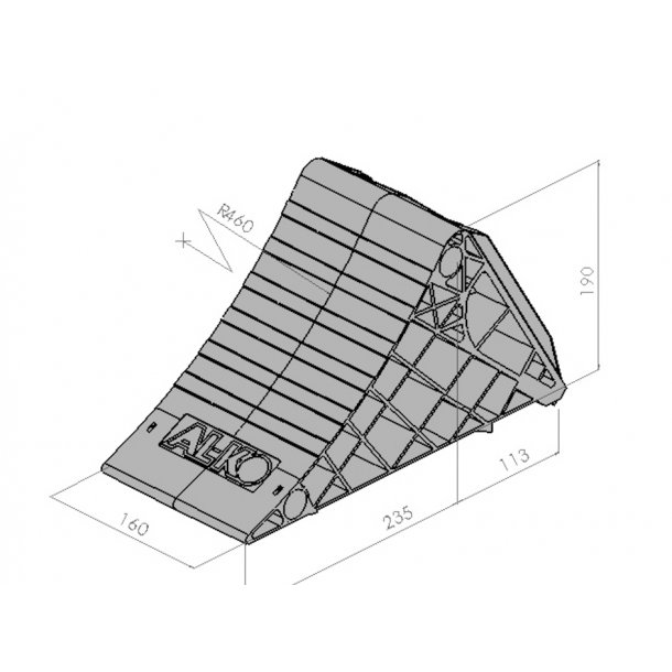 AL-KO Stopkile for trailere og campingvogne