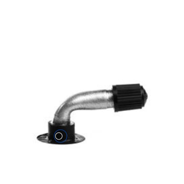 Slange 3.50/4.004 TR87 med vinkelventil