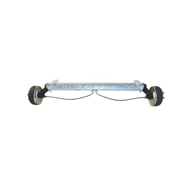  AL-KO bremset traileraksel 5 hjulbolte 112x5 Ml A900 mm. B. 75 mm. C. 1420 mm.