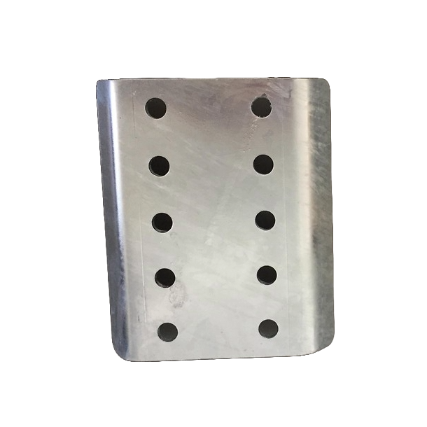 Nedsnkerplade med 5 rkker med huller 90 X 50 mm