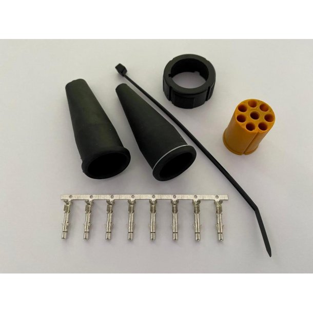 Aspck stik 8-pol gul OE 15-0821-507